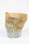 This contemporary ceramic vessel’s shape was inspired by nature. Image 3