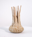 This neutral coloured contemporary handmade vase was inspired by nature. Image 4