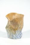 This contemporary ceramic vessel’s shape was inspired by nature. Image 4