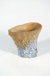 This contemporary ceramic vessel’s shape was inspired by nature. Image 2