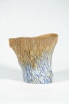 This contemporary ceramic vessel’s shape was inspired by nature. Image 5