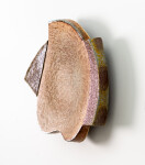 This contemporary ceramic wall plate is by Bruce Cochrane. Image 3
