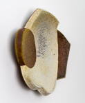 This contemporary ceramic wall plate is by Bruce Cochrane. Image 4