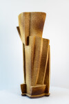 This tall contemporary ceramic vessel is by Bruce Cochrane. Image 4