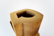 This tall contemporary ceramic vessel is by Bruce Cochrane. Image 11