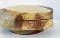 This contemporary hand crafted ceramic box is by Bruce Cochrane. Image 4