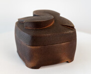 This contemporary ceramic box is made by Bruce Cochrane. Image 3