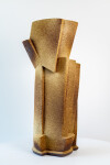 This tall contemporary ceramic vessel is by Bruce Cochrane. Image 3
