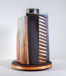 This contemporary ceramic vessel is by Bruce Cochrane. Image 4