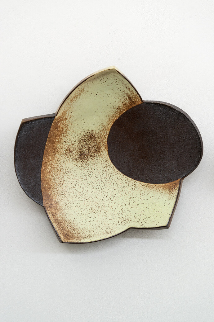 This contemporary ceramic vessel is by Bruce Cochrane.