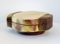This contemporary hand crafted ceramic box is by Bruce Cochrane. Image 3