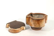 This contemporary ceramic box is made by Bruce Cochrane. Image 5