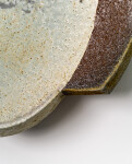 This contemporary ceramic wall plate is by Bruce Cochrane. Image 5
