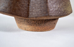 This contemporary ceramic sage coloured box is made by Bruce Cochrane. Image 8