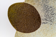 This contemporary ceramic wall plate is by Bruce Cochrane. Image 6