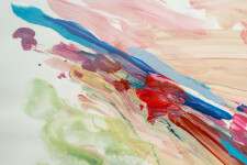 This contemporary abstract acrylic painting is by Carol Sutton. Image 10