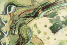 This contemporary abstract painting is by Carol Sutton. Image 3