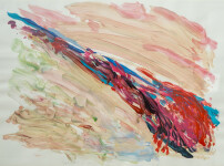 This contemporary abstract acrylic painting is by Carol Sutton. Image 8