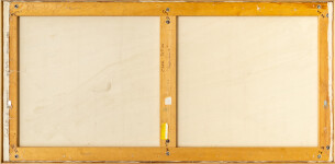 This colourful contemporary abstract painting is by Carol Sutton. Image 8