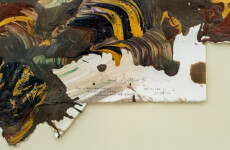 This abstract expressionist painting is by Carol Sutton. Image 10