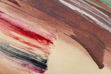 This colourful contemporary abstract painting is by Carol Sutton. Image 7