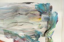 This contemporary abstract acrylic painting is by Carol Sutton. Image 5