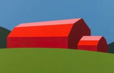 For Canadian pop artist Charles Pachter, the barn is one of the images that symbolizes his national pride. Image 5