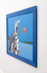 This contemporary painting of a historic indigenous figure is by Charles Pachter. Image 5