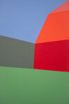 This pop art painting of a red barn was created by Charles Pachter. Image 7