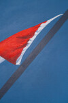 This acrylic pop art painting of a Canadian flag is by Charles Pachter. Image 6