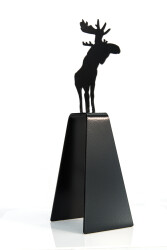 As a little boy, pop artist Charlie Pachter once met a moose at a local fair.