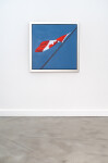 This acrylic pop art painting of a Canadian flag is by Charles Pachter. Image 2