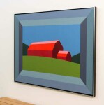 For Canadian pop artist Charles Pachter, the barn is one of the images that symbolizes his national pride. Image 2