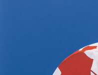 This framed pop art lithograph of a Canadian flag is by Charles Pachter. Image 6