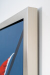 This acrylic pop art painting of a Canadian flag is by Charles Pachter. Image 10