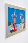 This contemporary painting by Charles Pachter features a historic indigenous figure. Image 7