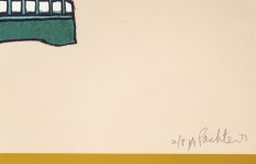 This artist’s proof (1/1) is a playful homage to the beloved image of a Toronto streetcar. Image 3