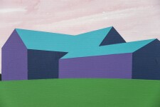 Purple Barn Green Field Image 7