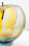 This contemporary rainbow-coloured glass bubble tabletop sculpture is by Cheryl Wilson Smith. Image 8