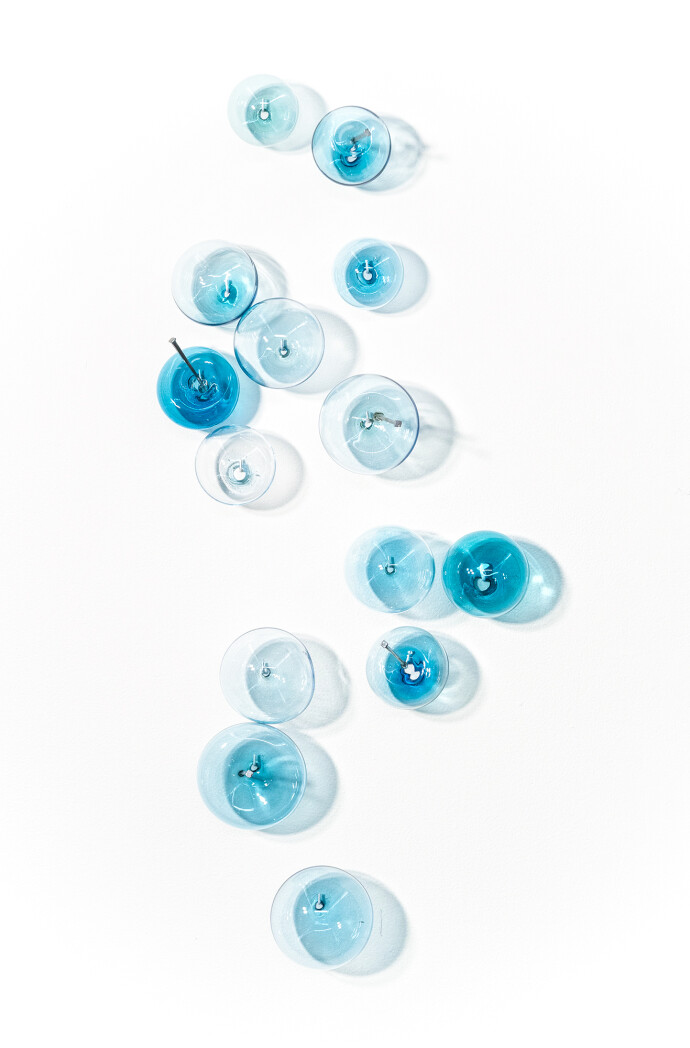 Each work is individually hand-formed in glass, so slight variations in colour, shape, and texture from the images shown are expected and in…