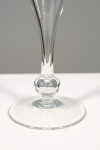 This contemporary table top clear glass piece is by Cheryl Wilson Smith. Image 3