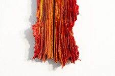 This contemporary glass wall sculpture is inspired by nature. Image 11