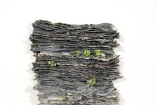 This contemporary wall sculpture created by Cheryl Wilson Smith features mirrored bubbles. Image 11