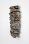 This contemporary glass wall sculpture by Cheryl Wilson Smith has an earthy colour palette. Image 3