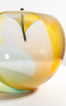 This contemporary rainbow-coloured glass bubble tabletop sculpture is by Cheryl Wilson Smith. Image 6
