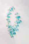 This contemporary glass wall sculpture was created by Cheryl Wilson Smith. Image 3