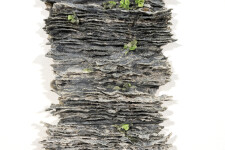 This contemporary wall sculpture created by Cheryl Wilson Smith features mirrored bubbles. Image 4