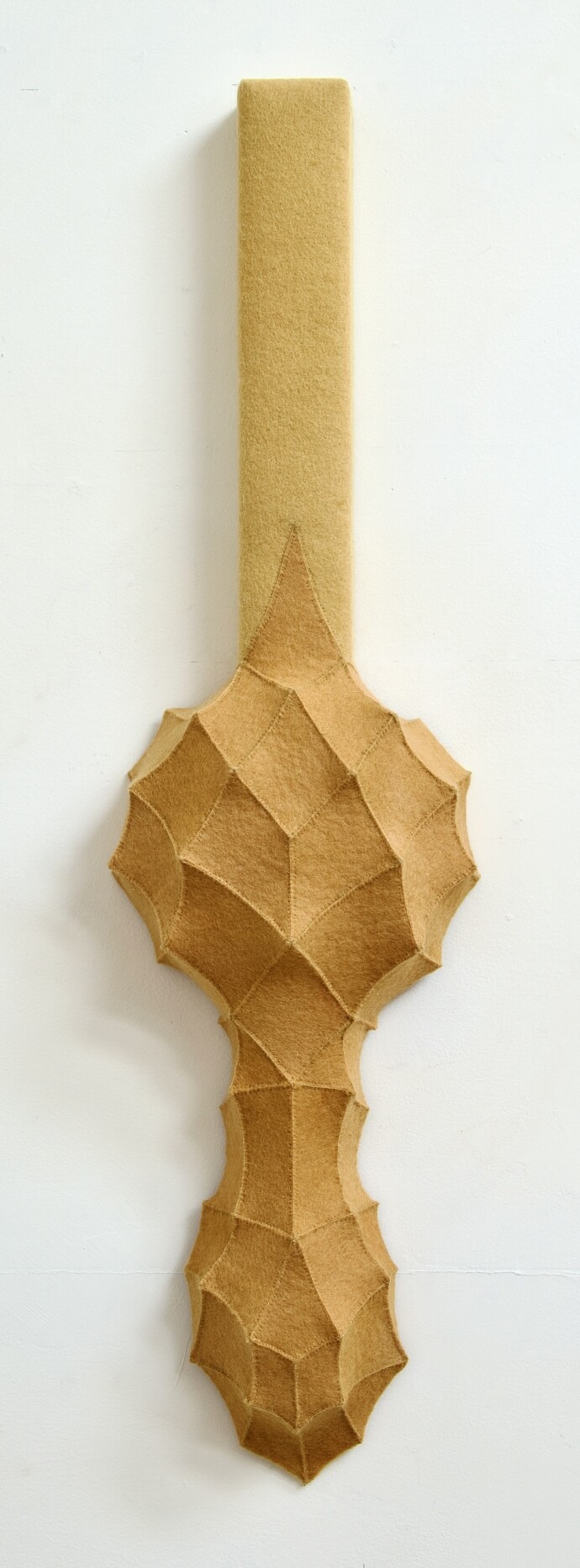 This contemporary fibre art wall hanging is by Chung-Im Kim.