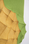 This sculptural wall hanging is inspired by nature and made from textiles by a Canadian artist. Image 5