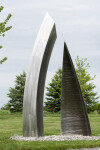 Sculptor Claude Millette's distinctive contemporary sculptures grace many public spaces in Canada. Image 7